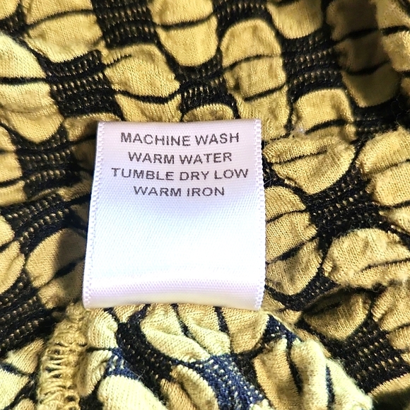 Tianello Aston Tunic 3/4 Length Sleeves Jacquard Knit Asbury Size Large EUC - Picture 10 of 11